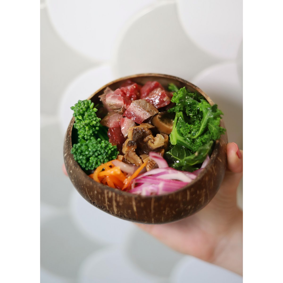 Father's Day Large Gift Pack Coconut Bowls | 2 bowls + 2 spoons