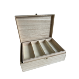 CAJA PARA MANUALIDADES DE MADERA