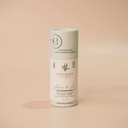 Natural deodorant with essential oils and plant-based ingredients. Aluminum-free, vegan, and cruelty-free.