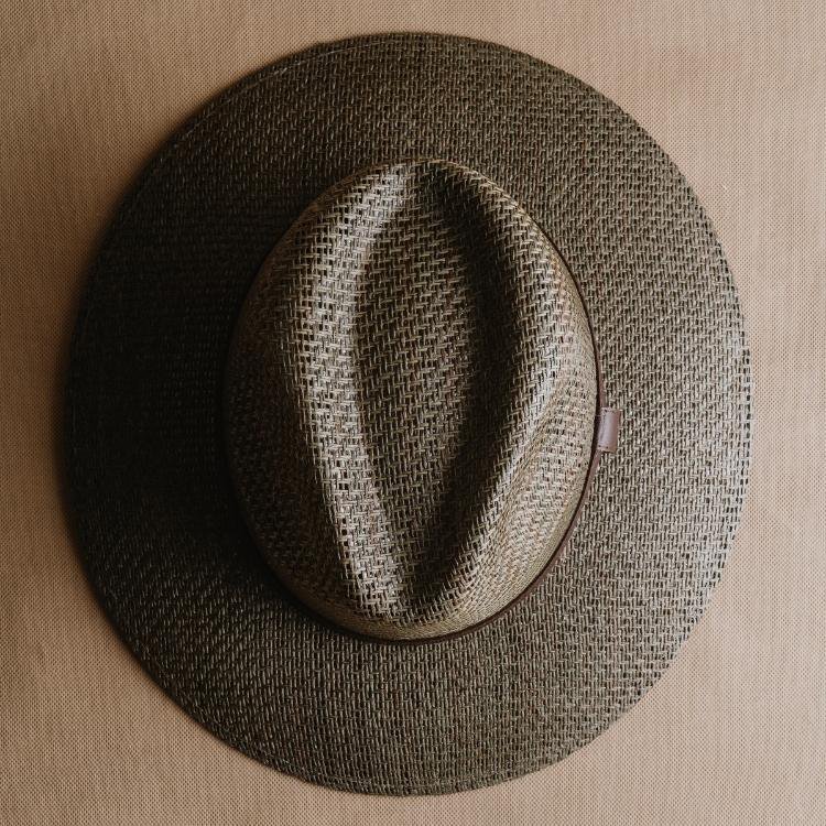 Veracruz · Green panama style hat