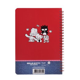 A5 Spiral Notebook Hello Kitty & Friends – 96 Sheets