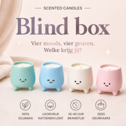 1x Blind Box Duftkerze – Chibi-Serie