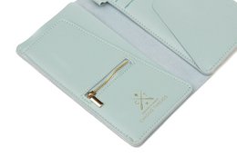 Stitch Travel Wallet - Mint