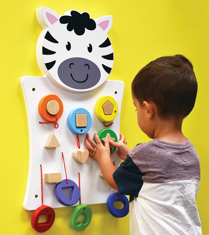 Gioco da parete - Puzzle a forma - Zebra
