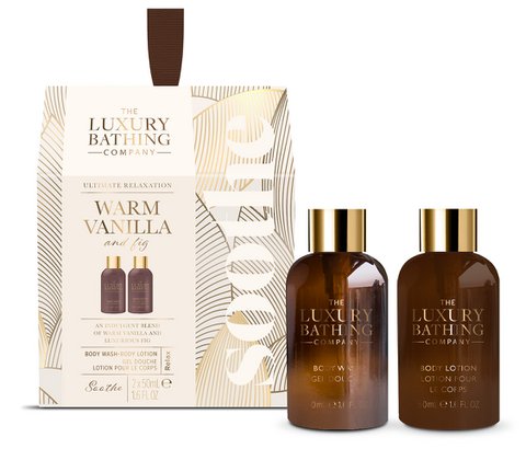 Grace Cole Warm Vanilla & Fig Body Duo