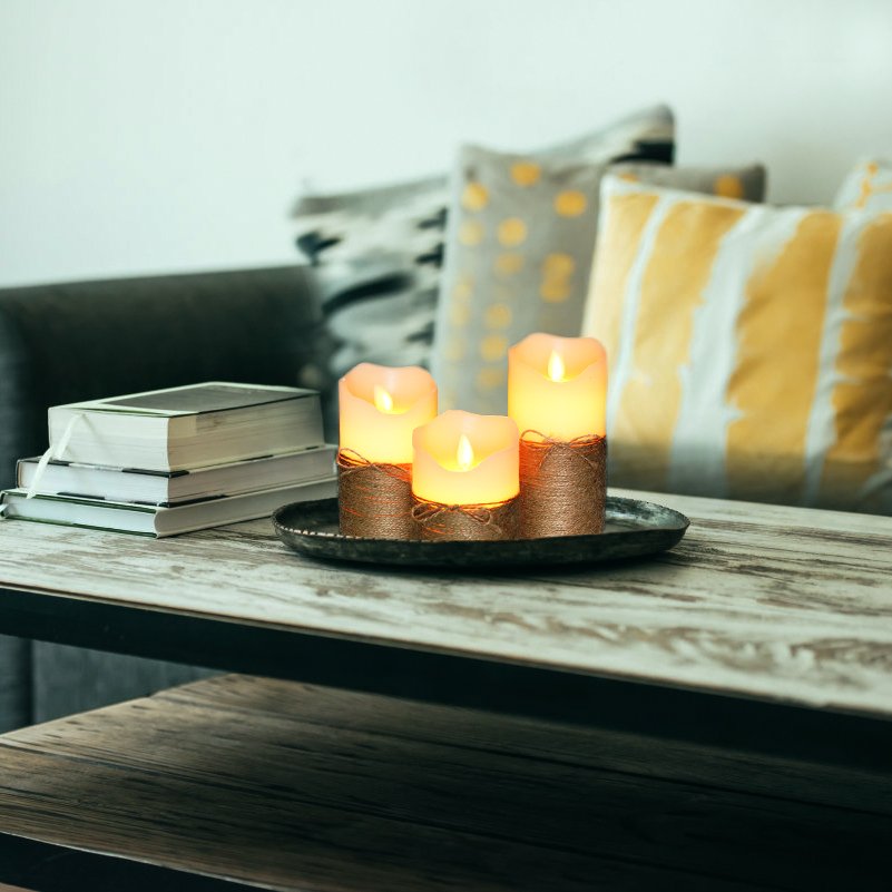 FlinQ LED Candle Set