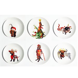It's a wienerful Time – Set mit 6 Frühstückstellern