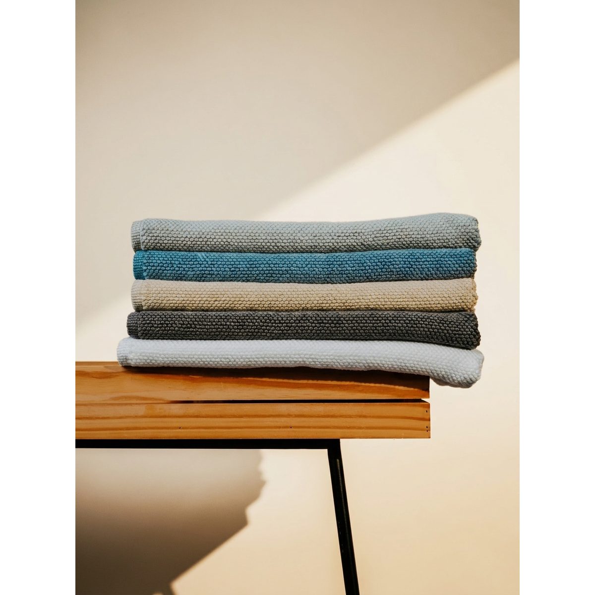 Pamukia GOTS Organic Cotton Bath Mat 50 × 80 cm | Essence Collection