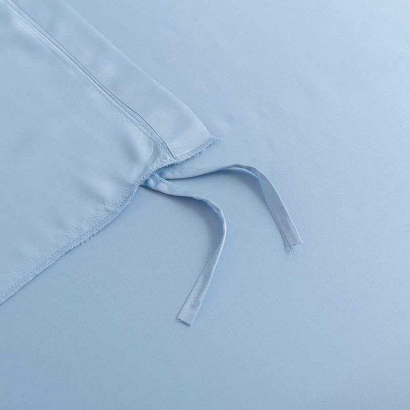 Light blue bamboo duvet cover Premium - 400TC Tanboocel - 100% bamboo - Sky Blue