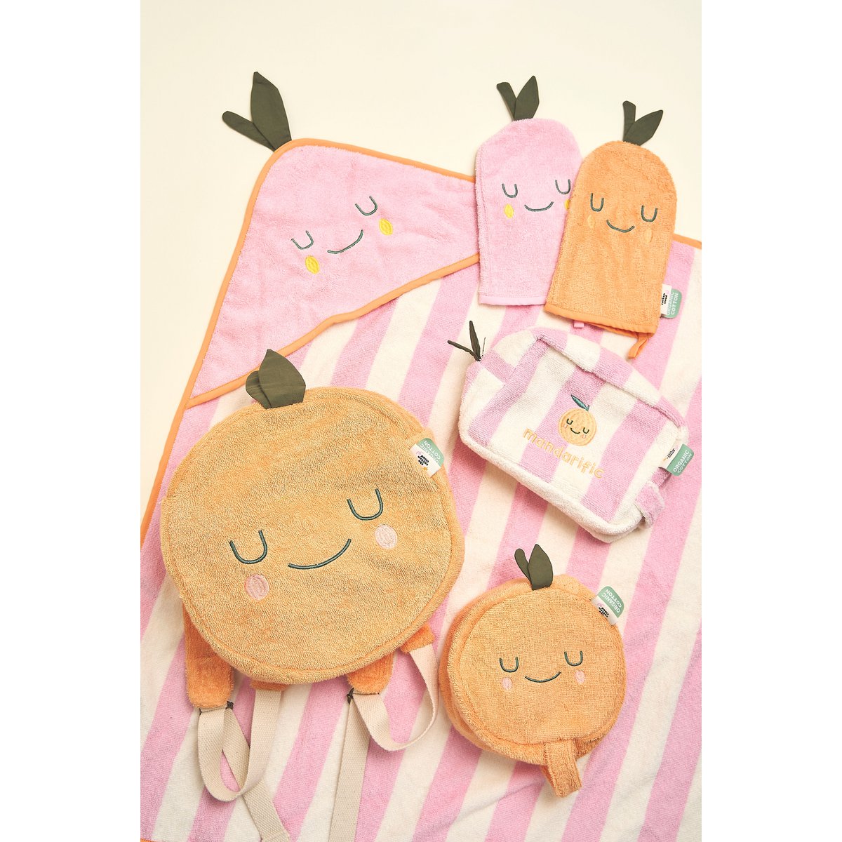Terry Cotton Kinderrugzak Mandy Mandarine