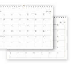 Calendario con pegatinas 2027 - A4 / A3