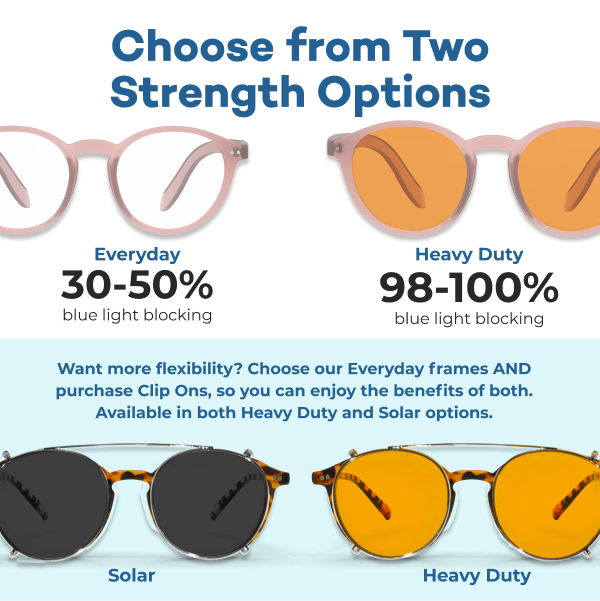 Lennon Blue Light Brille - Everyday Lens (Kristallrosa)