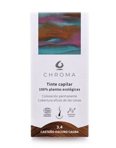 Chroma Vegetable Dye - Mahogany Medium Brown 3.4