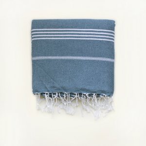 BEACH BOYS Petrol Blue Turkish Towel - Your Perfect Beach Companion