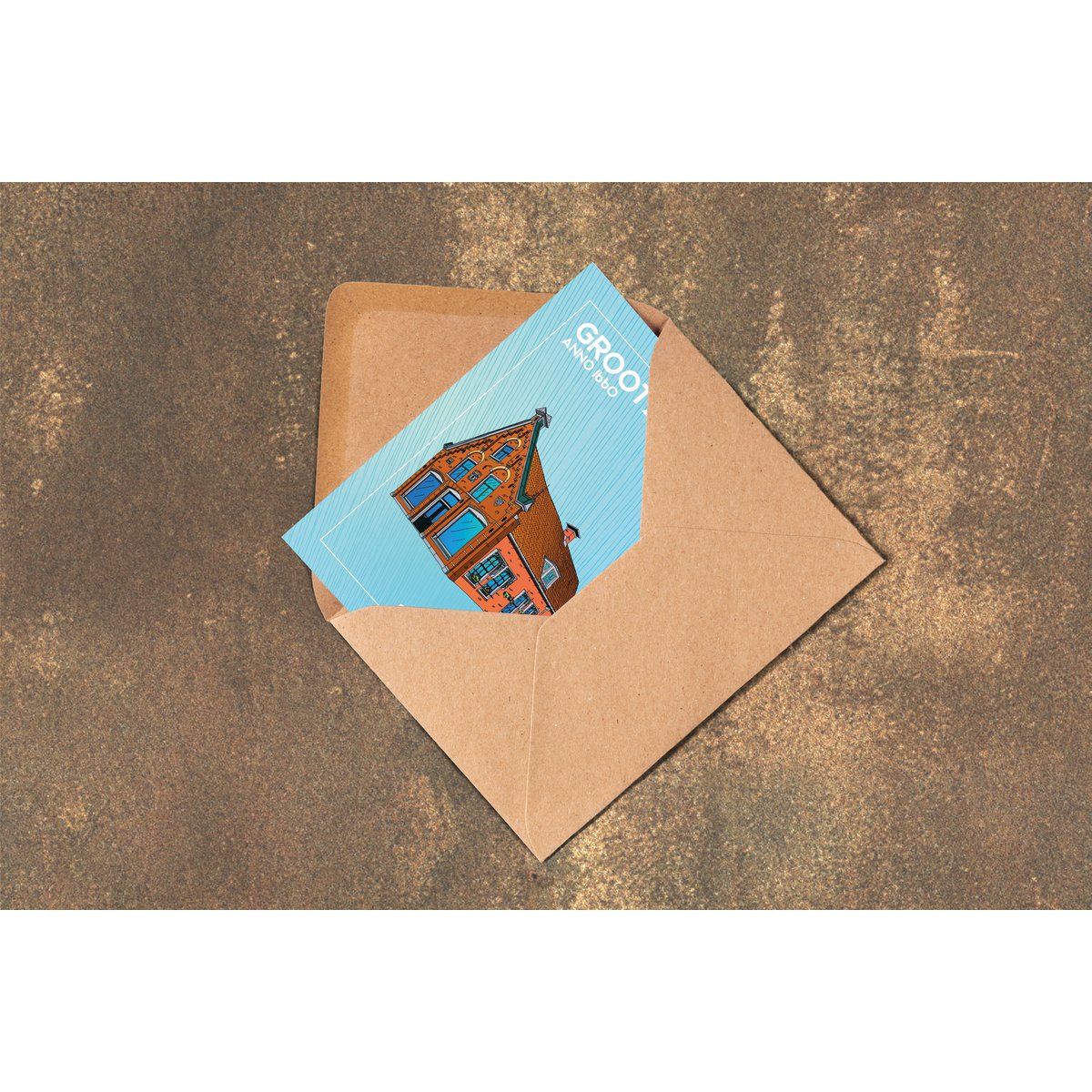 English With Envelope With sleeve