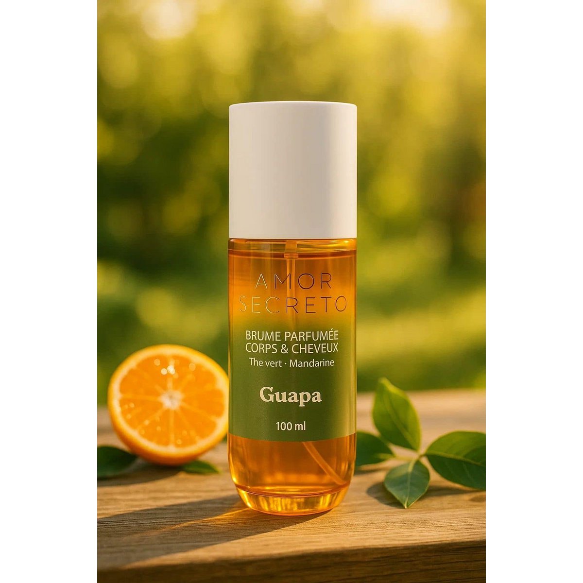 Perfumed body & hair mist - GUAPA - Green tea/mandarin
