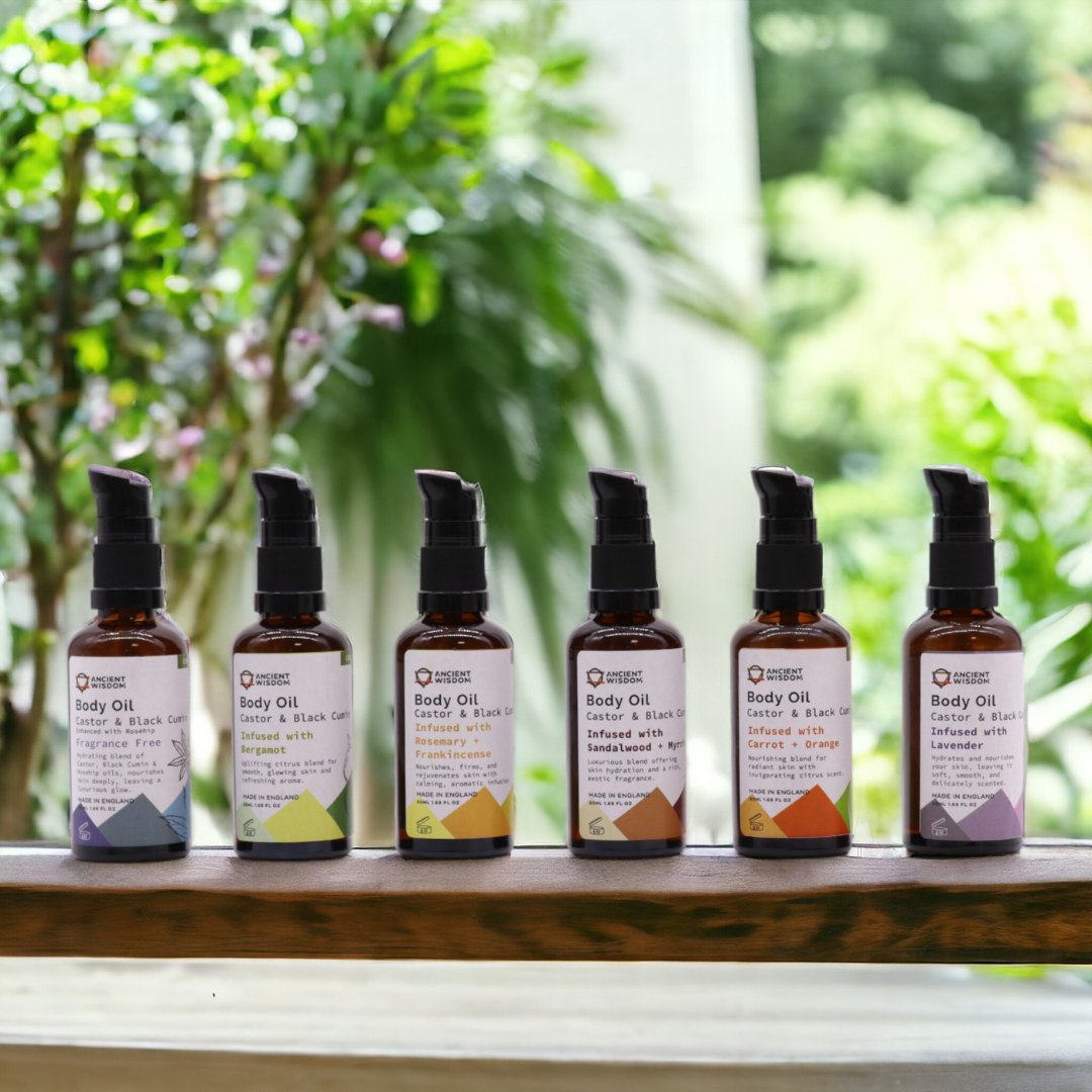 3x Organic Body Oil 50 ml - Rosehip