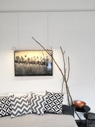 Galeria zdjęć szyna z elektrycznością biały/biały