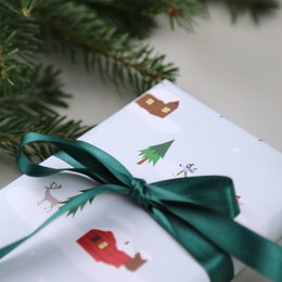 Papier cadeau Noël Chris