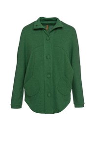 Jacke mit Raglanärmeln in Grün