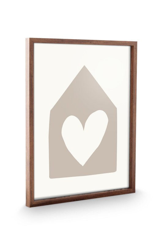 Photo Frame Wood Brown 41x51x2.5cm
