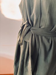 KIMONO - MØRKEGRØN