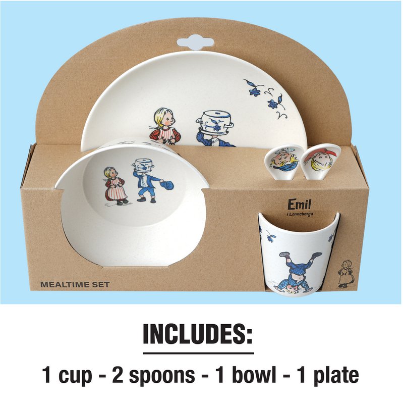 Emil - Mealtime Set - 5pcs - Trend