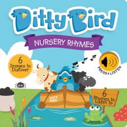 Książka dźwiękowa Ditty Bird Baby: Rymowanki