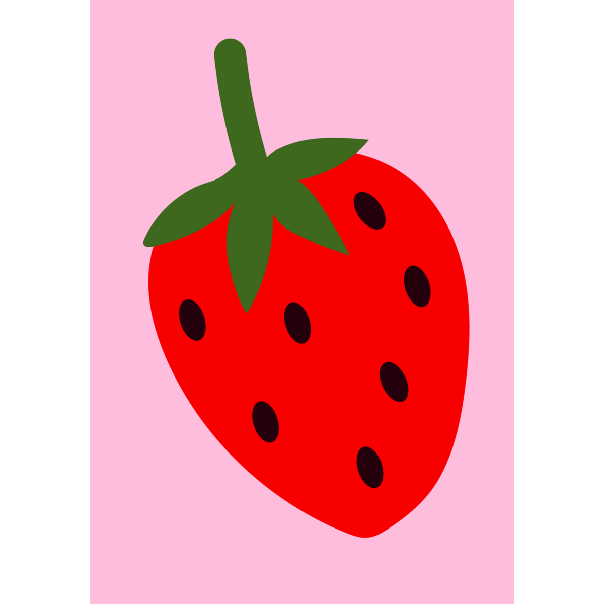 Aardbei - Poster