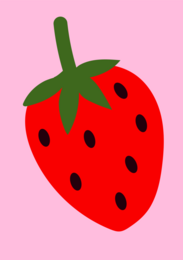 Fraise - Affiche