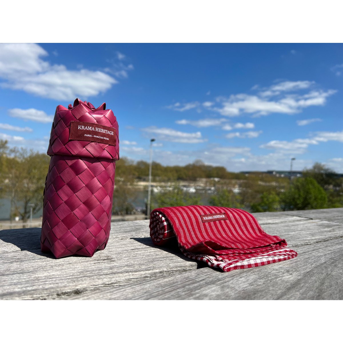 Le Grand Krama Origin Garnet - Woman