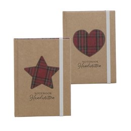 NAVIDAD - LIBRETA CON GOMA CRAFT 2M HH2663724 NO11