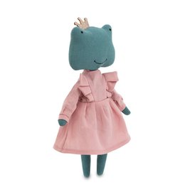 Cotton soft toy, Cotti Motti - Fiona the Frog (30cm)