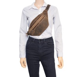 3 Colors Leather Crossbody Fanny Pack - Pouch For Women And Men