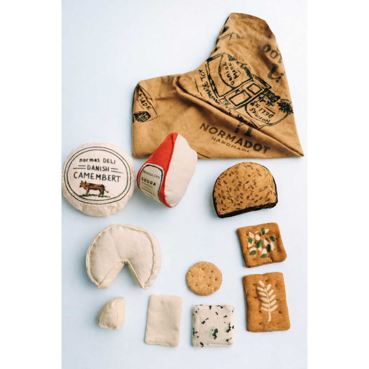 Kaas- en crackerspeelset - 1 set