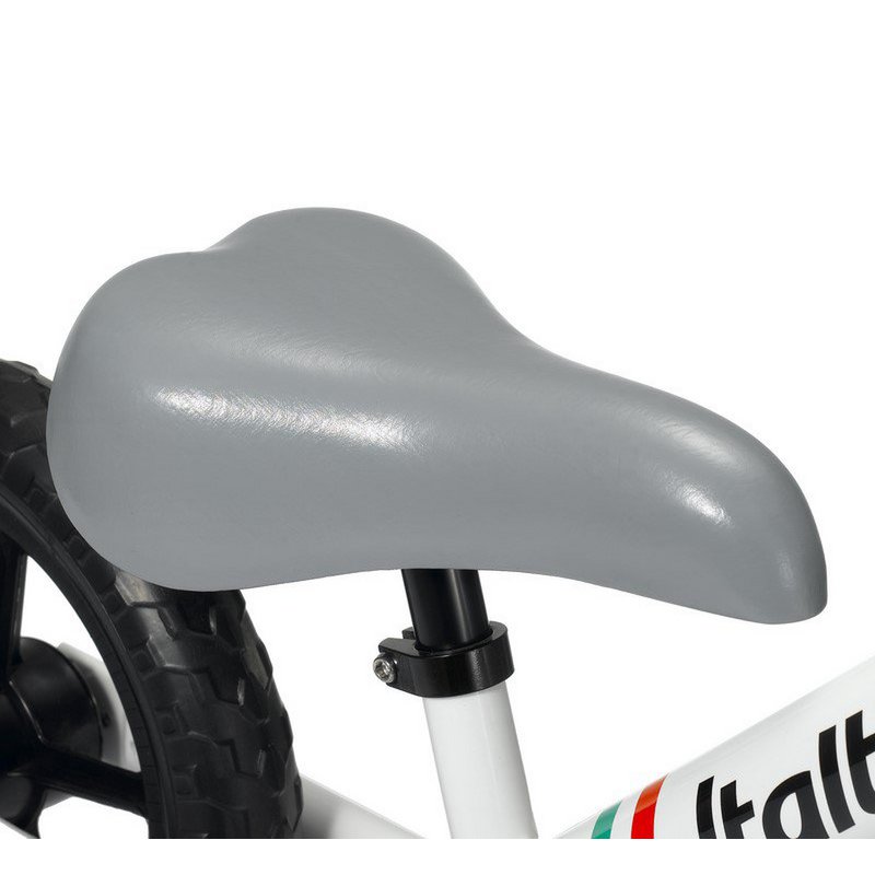 Pista - Steel Balance Bike - 12 EVA Wheels - White - 2/5 years