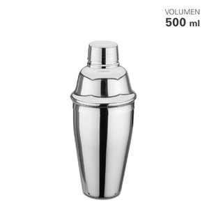 Cocktail shaker made of stainless steel 0.5 L
