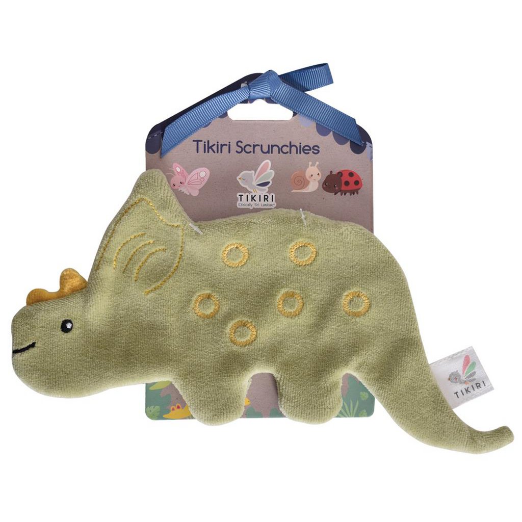 Crinkle-speelgoed - Triceratops
