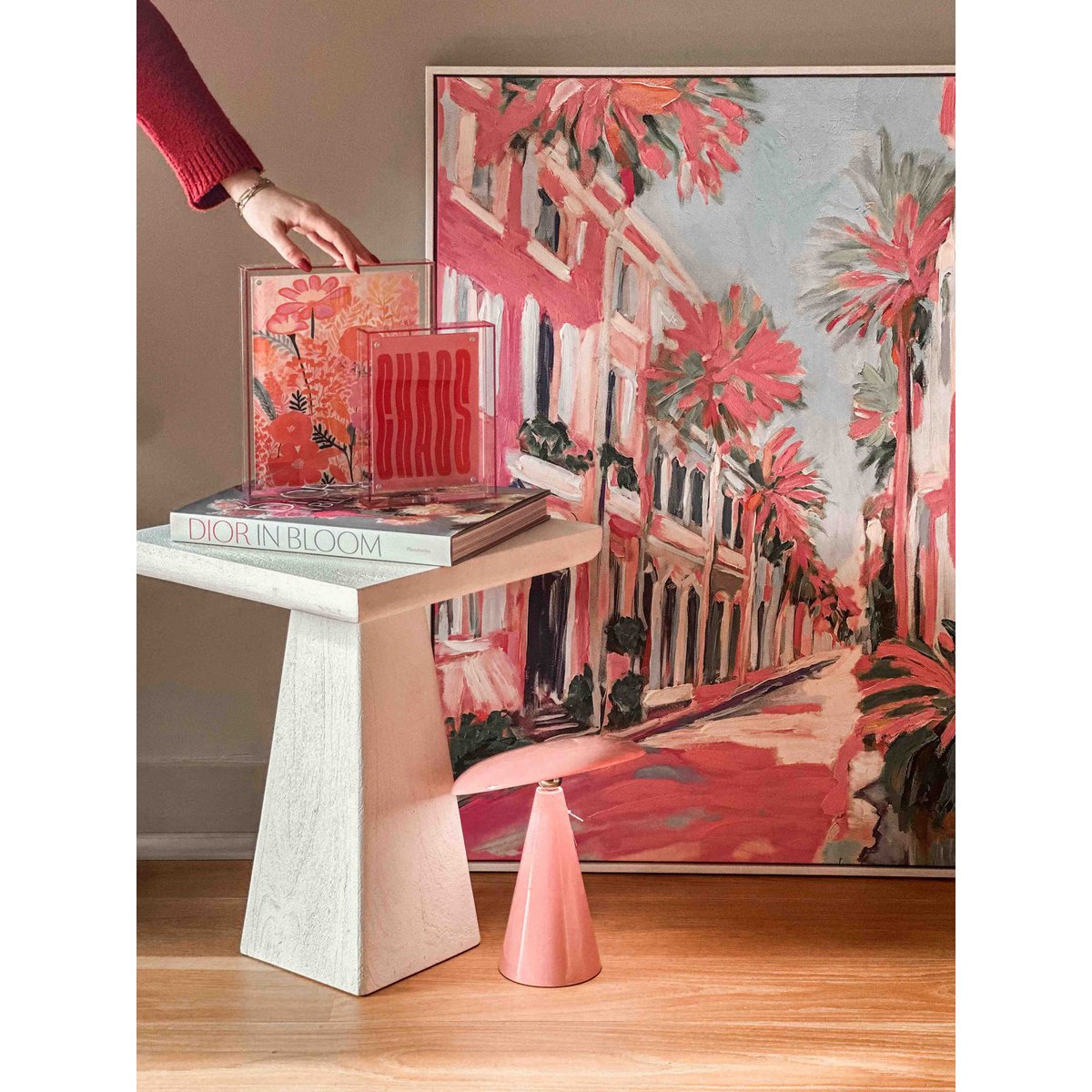 Photo frame Neon pink