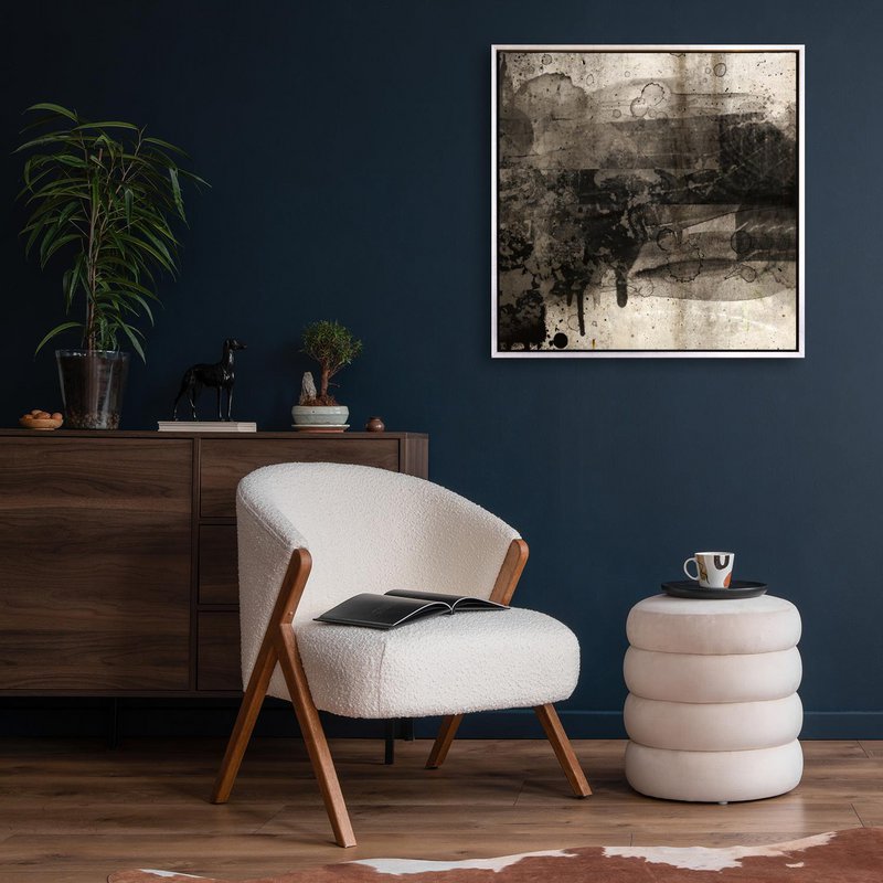 Lærredsbillede med skyggegab-ramme - Arwen 50x50cm