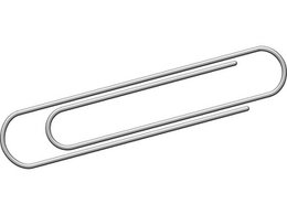Clips Kangaro 50mm redondos caja 100 piezas. Galvanizado