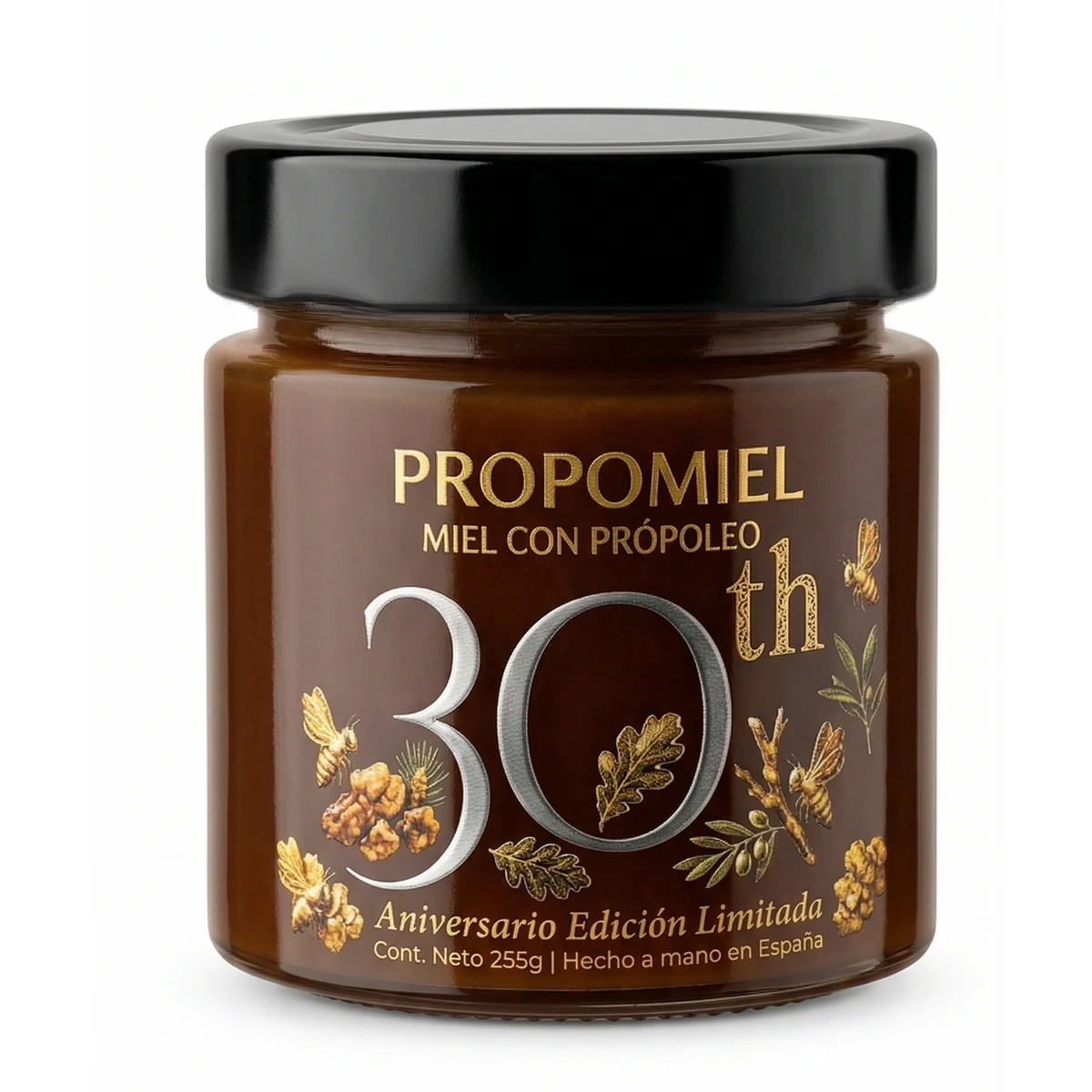 Propomiel del Bierzo — Miel de bosque ecológica con propóleo 255 g