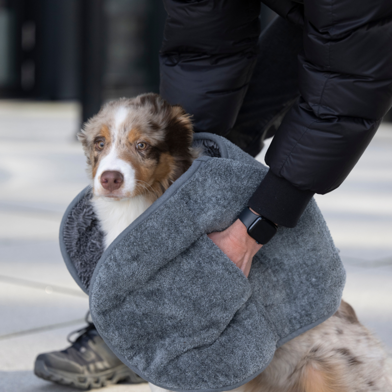 Hundehandtuch Ultra Dry Comfort Graphit