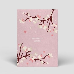 Cartolina per la Festa della Mamma - La mamma migliore del mondo - N. 127