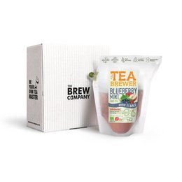 Blaubeer-Minze-Teebrüher