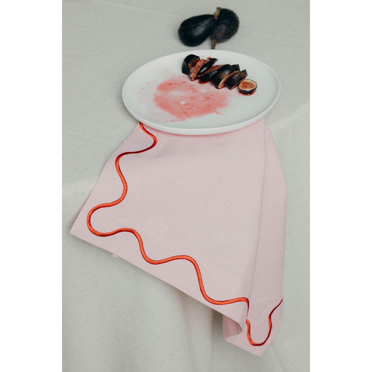 Maude Napkins with wave trim (Set of 2)