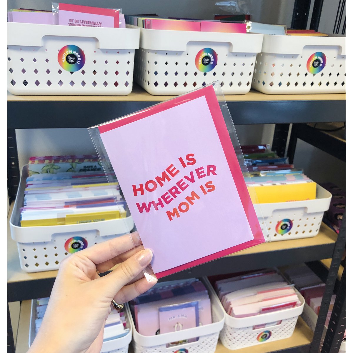 Wherever Mom Is Mother's Day Card
