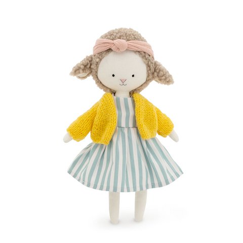 Cotton Plush Toy, Cotti Motti, Zoe the Sheep (30 cm)