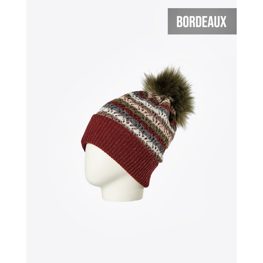 Dameshoed met pompon: CELLO