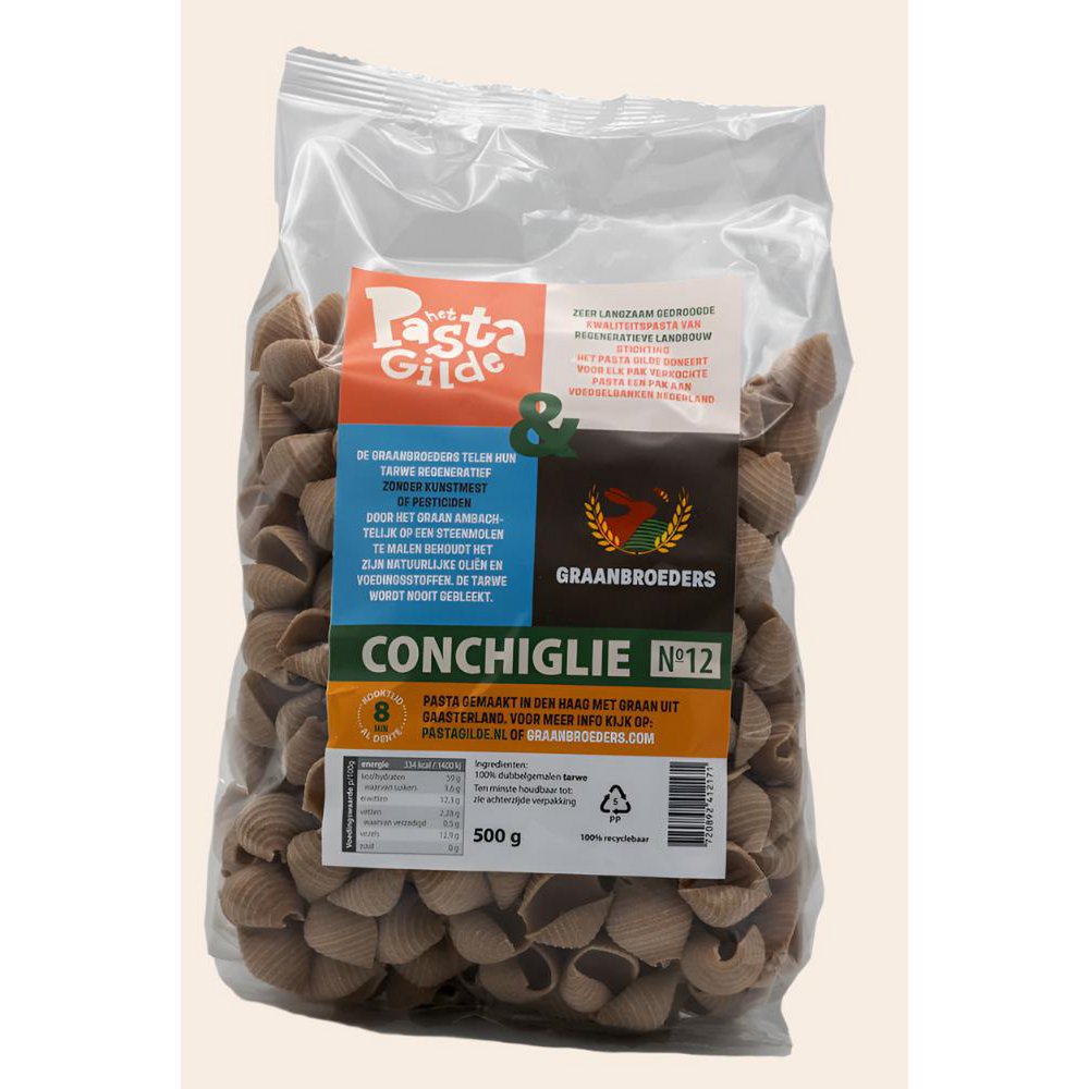 Regenerative Conchiglie-Paste – 500 Gramm